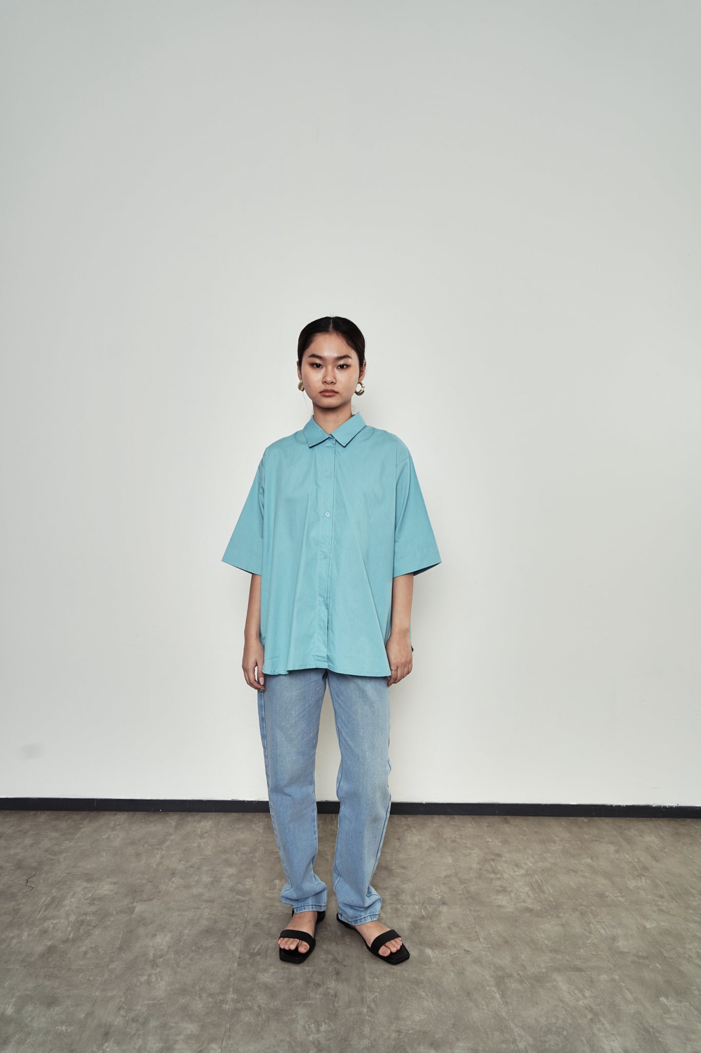 Blouse 102 - Baby Blue