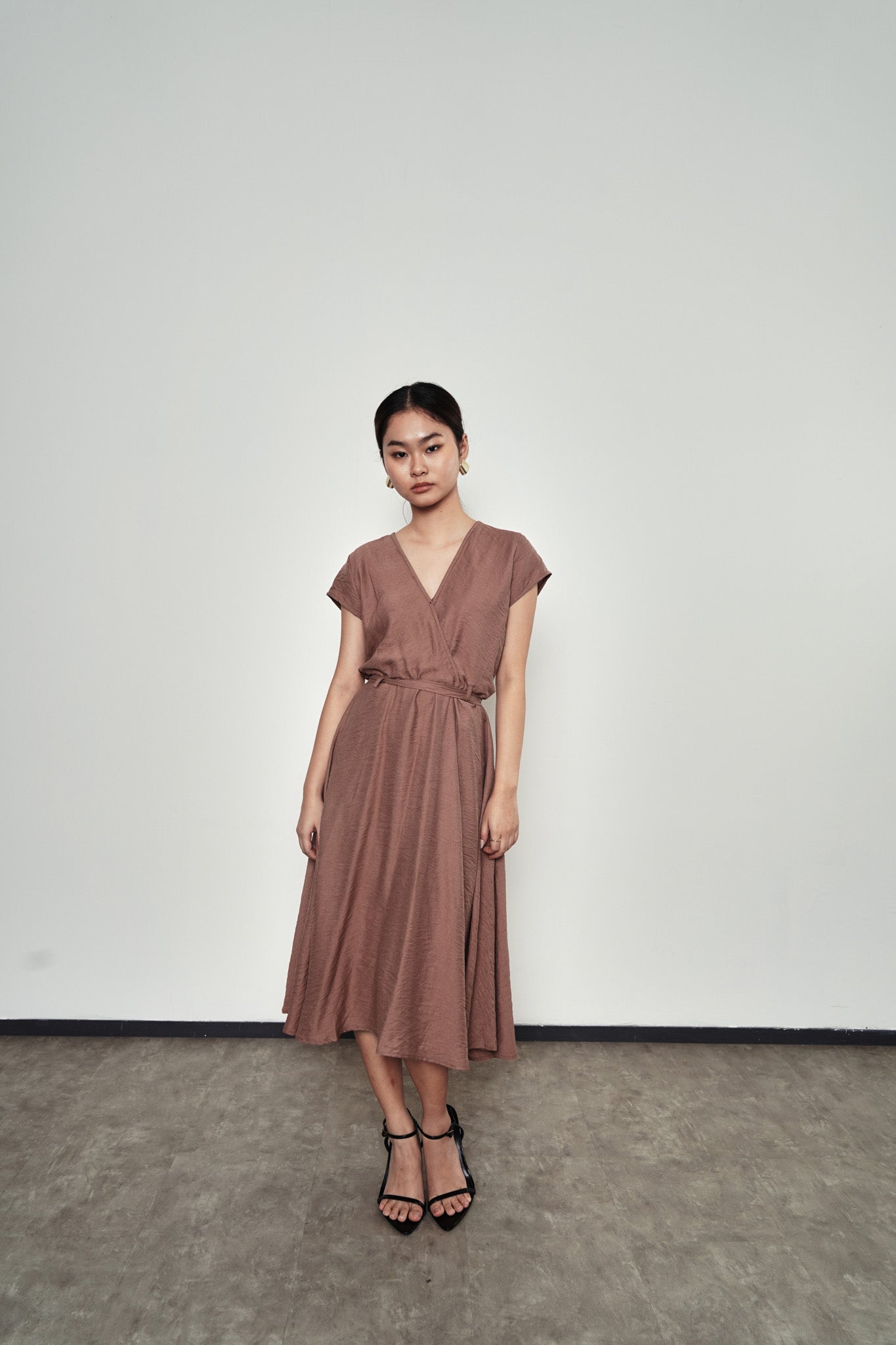 Rae Dress - Brown