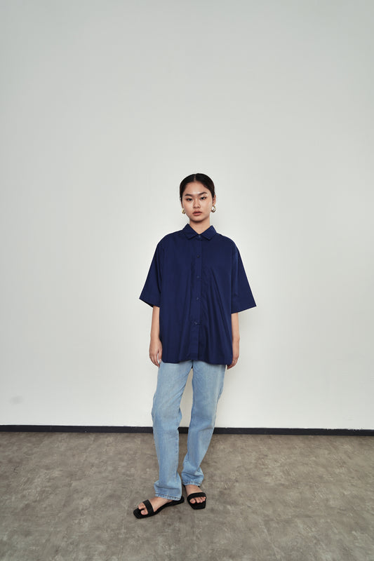 Blouse 102 - Navy
