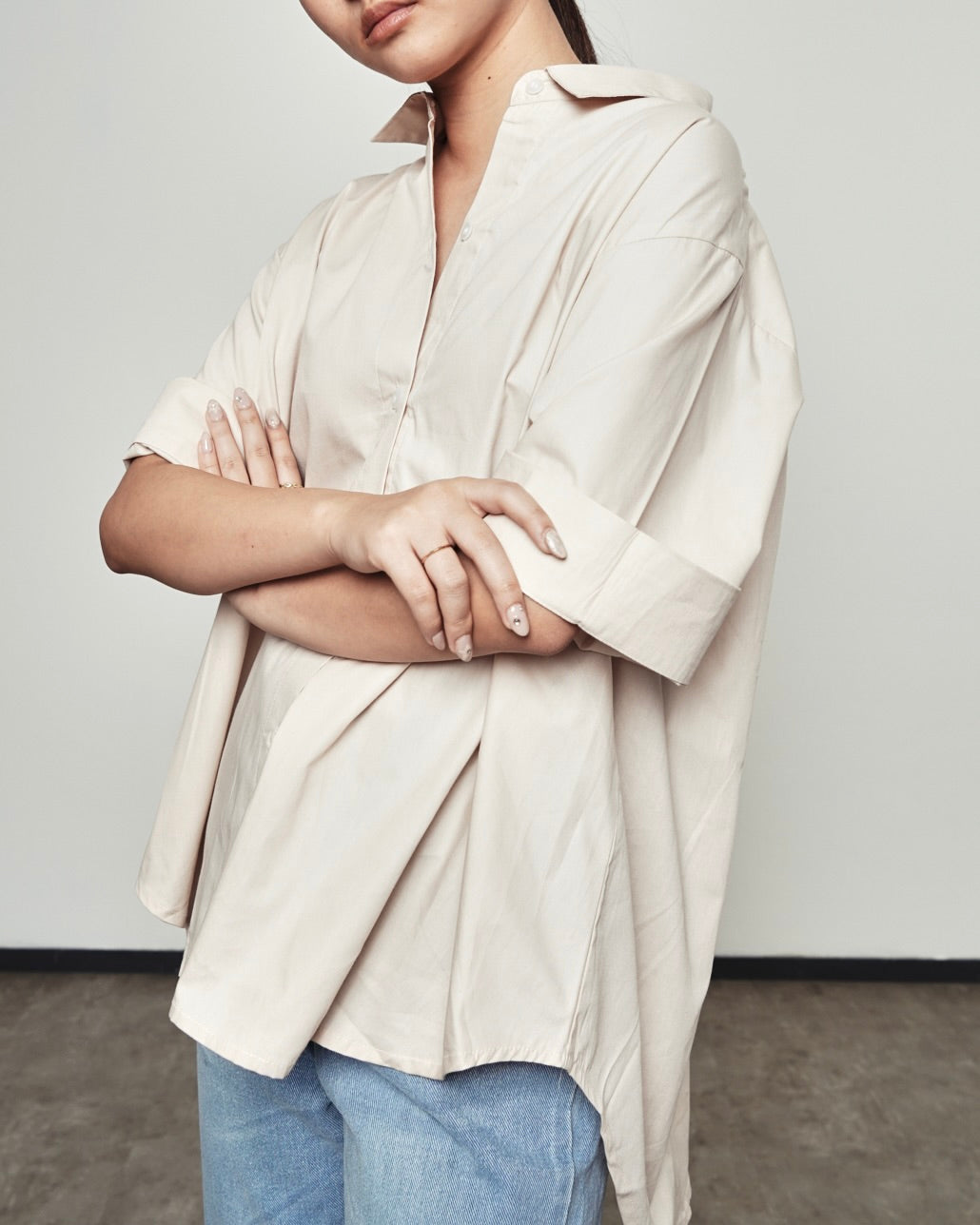 Blouse 102 - Light Cream