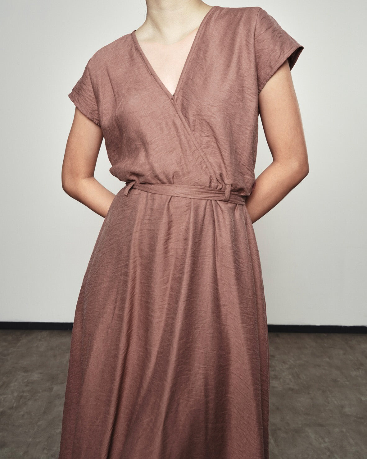 Rae Dress - Brown