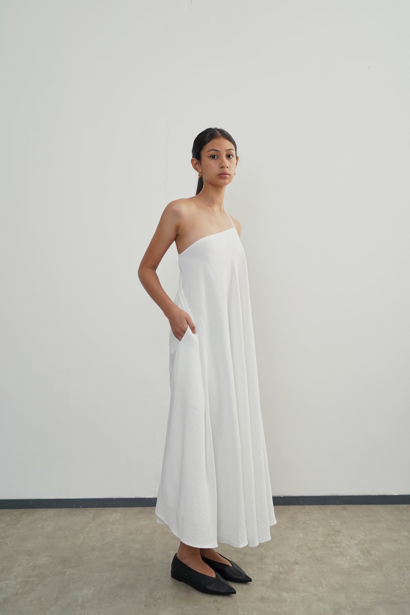 Afner Dress - Broken White