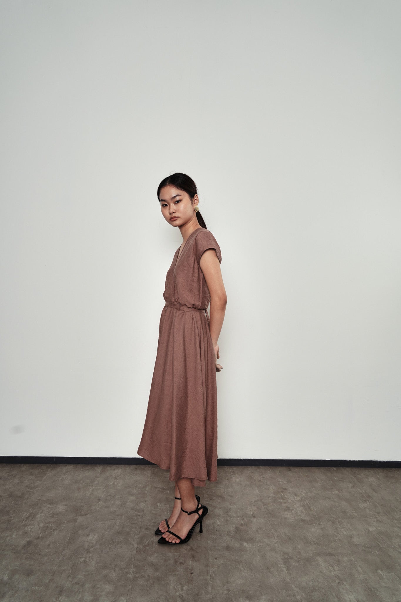 Rae Dress - Brown