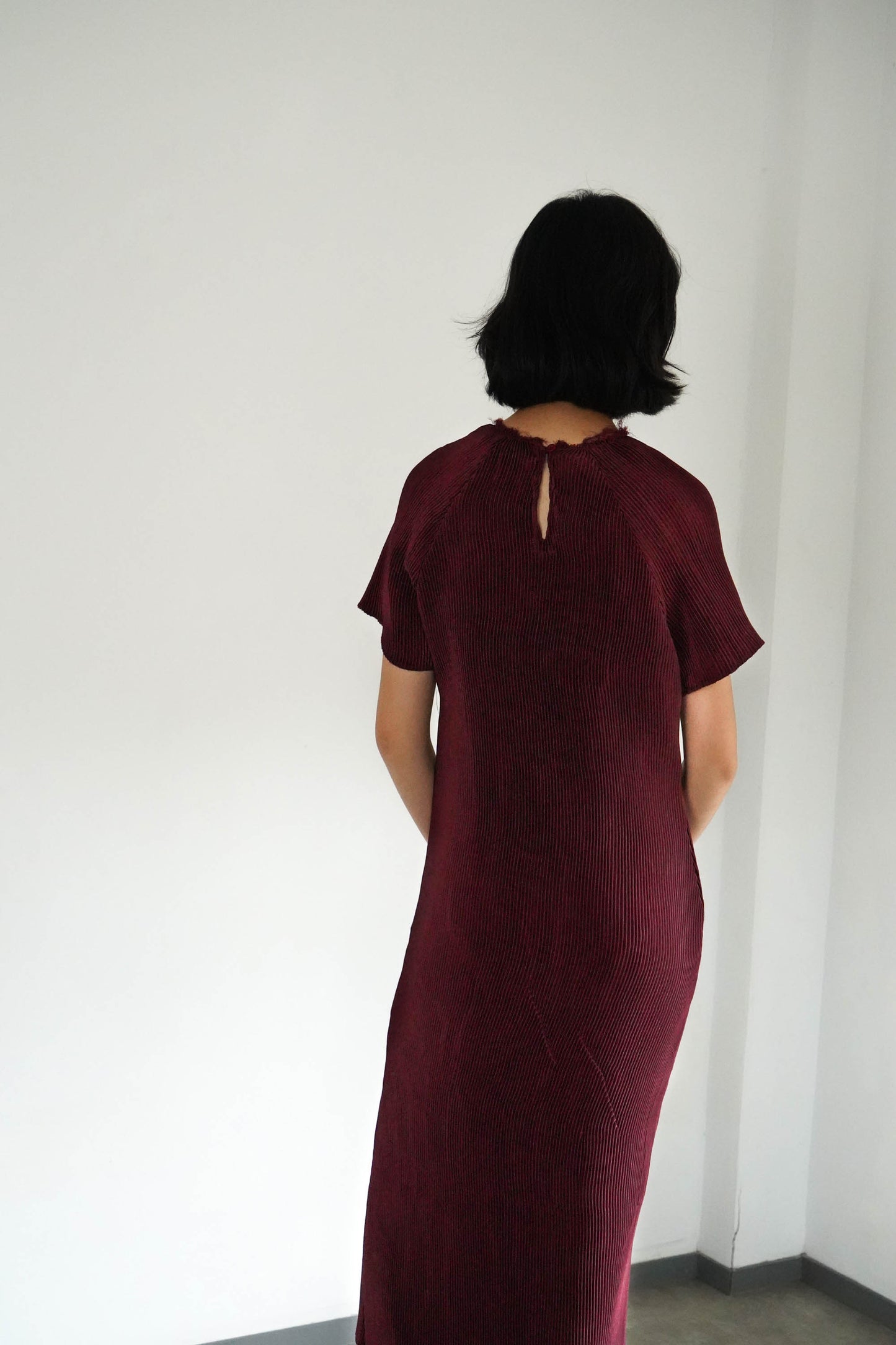 DEFECT SALE Bona Dress - Maroon