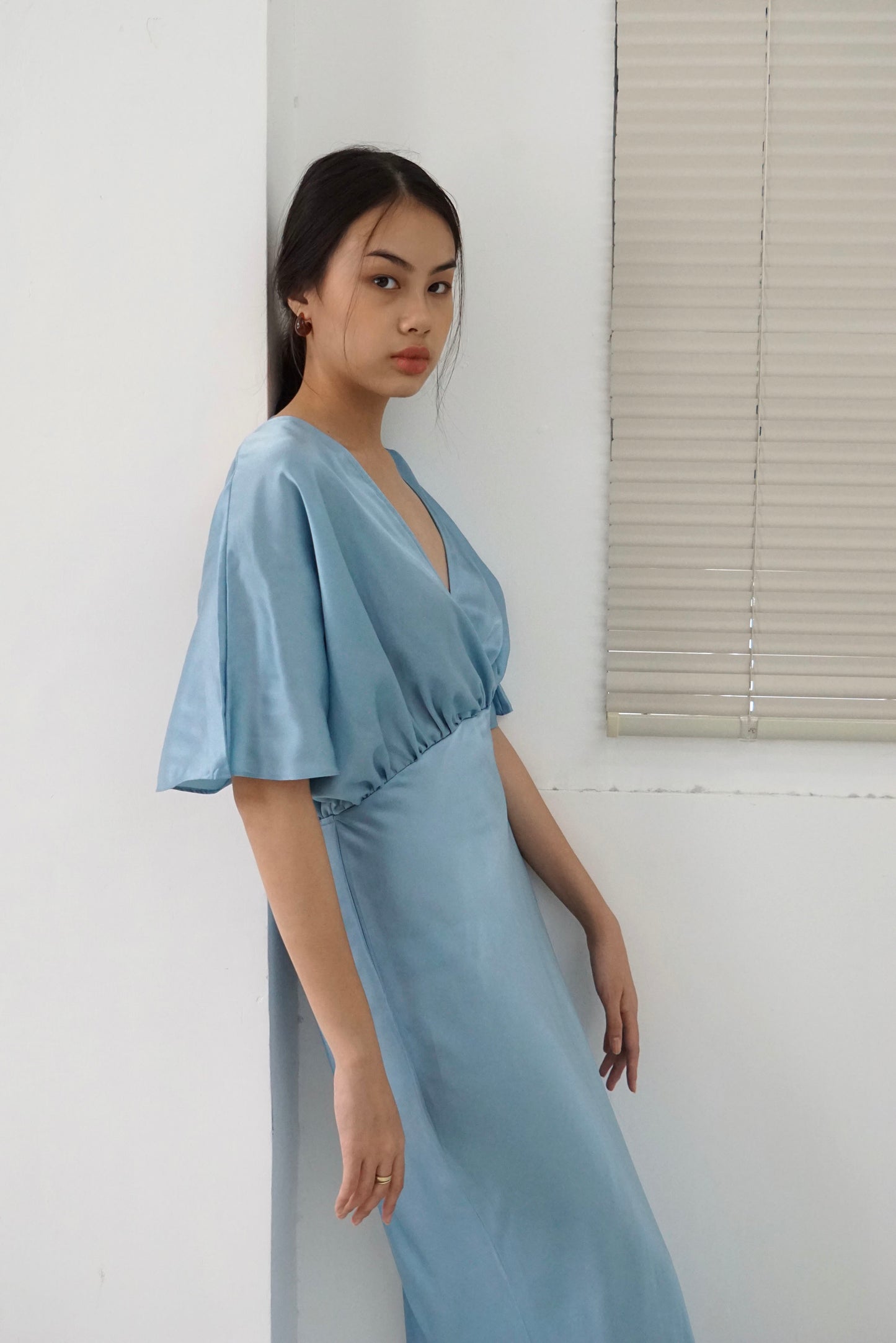 Lily Dress - Frosty Blue