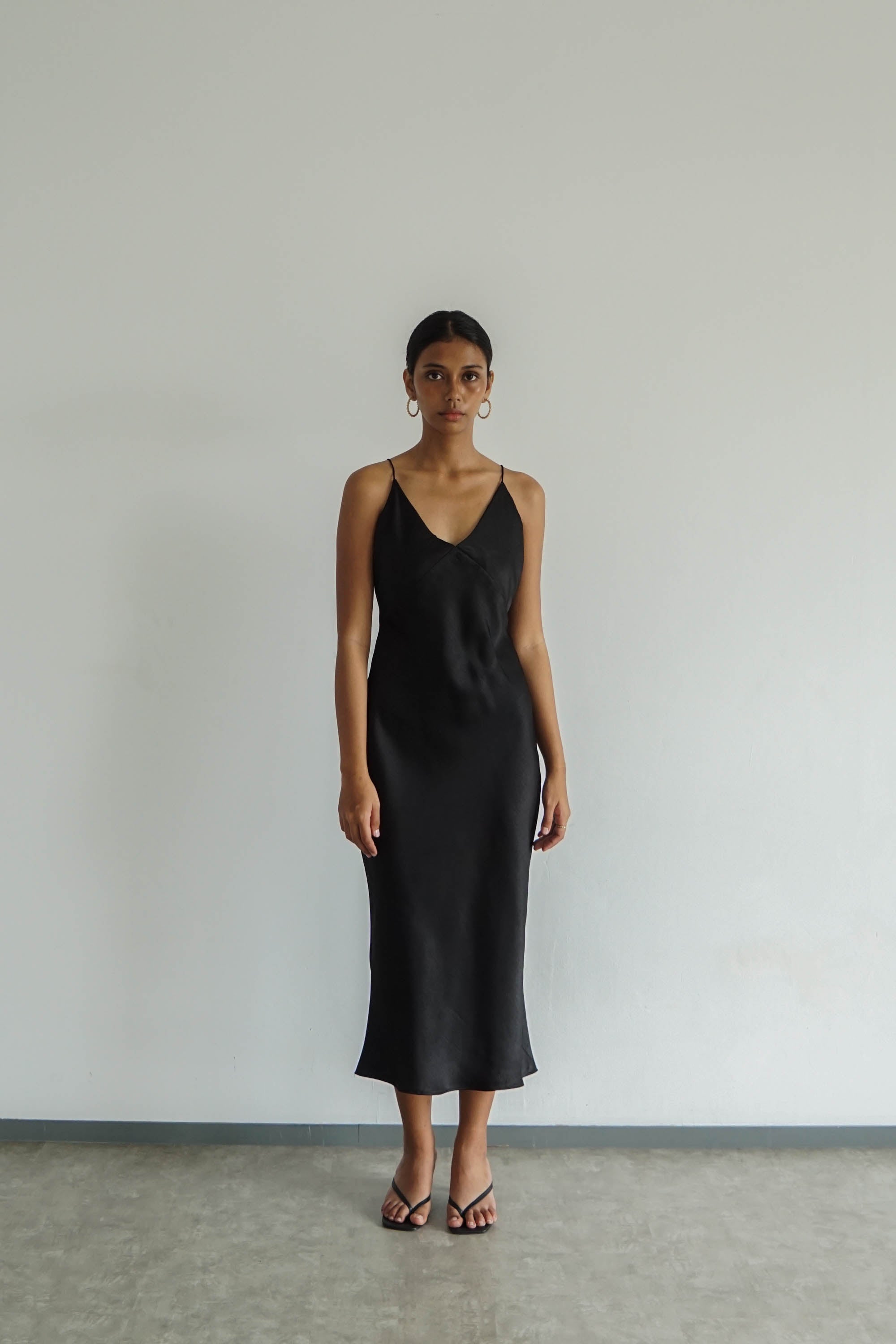 Slip Dress - Black