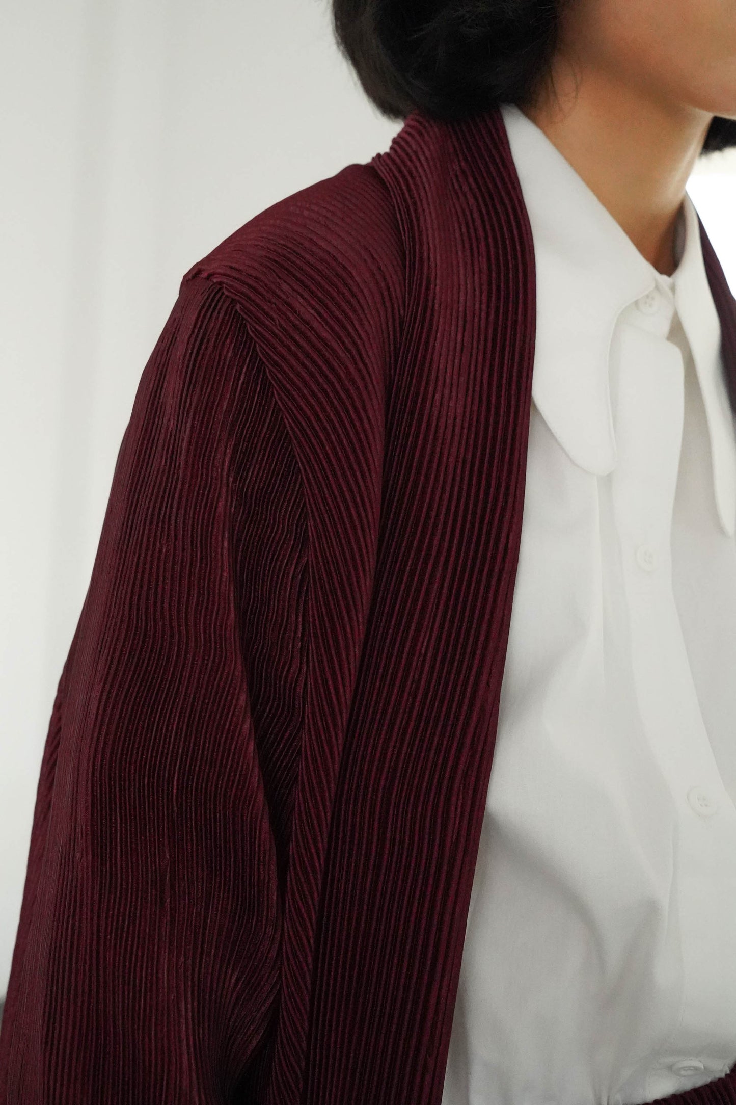 DEFECT SALE Lilou Outer - Maroon