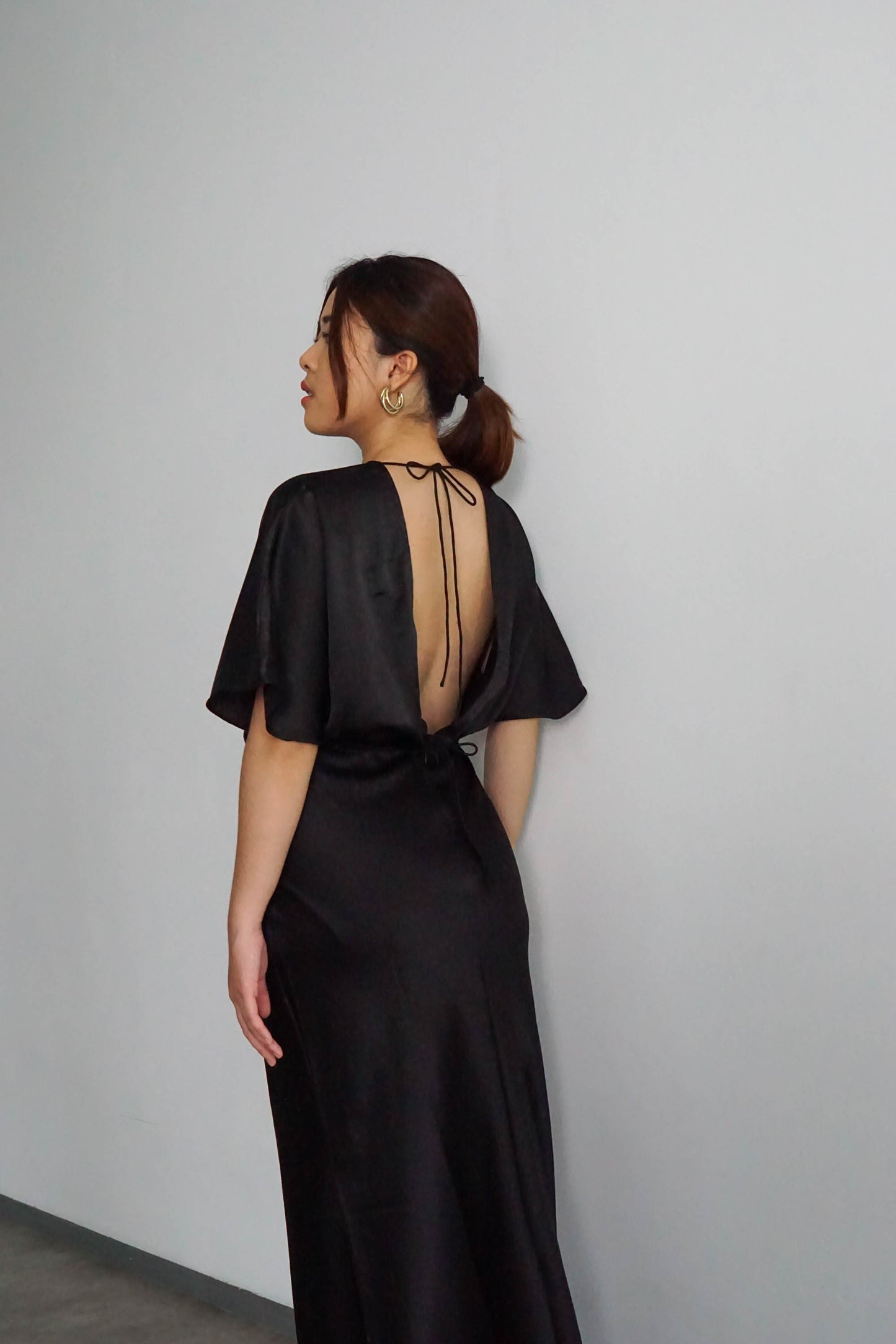 DEFECT SALE Lily Dress - Black