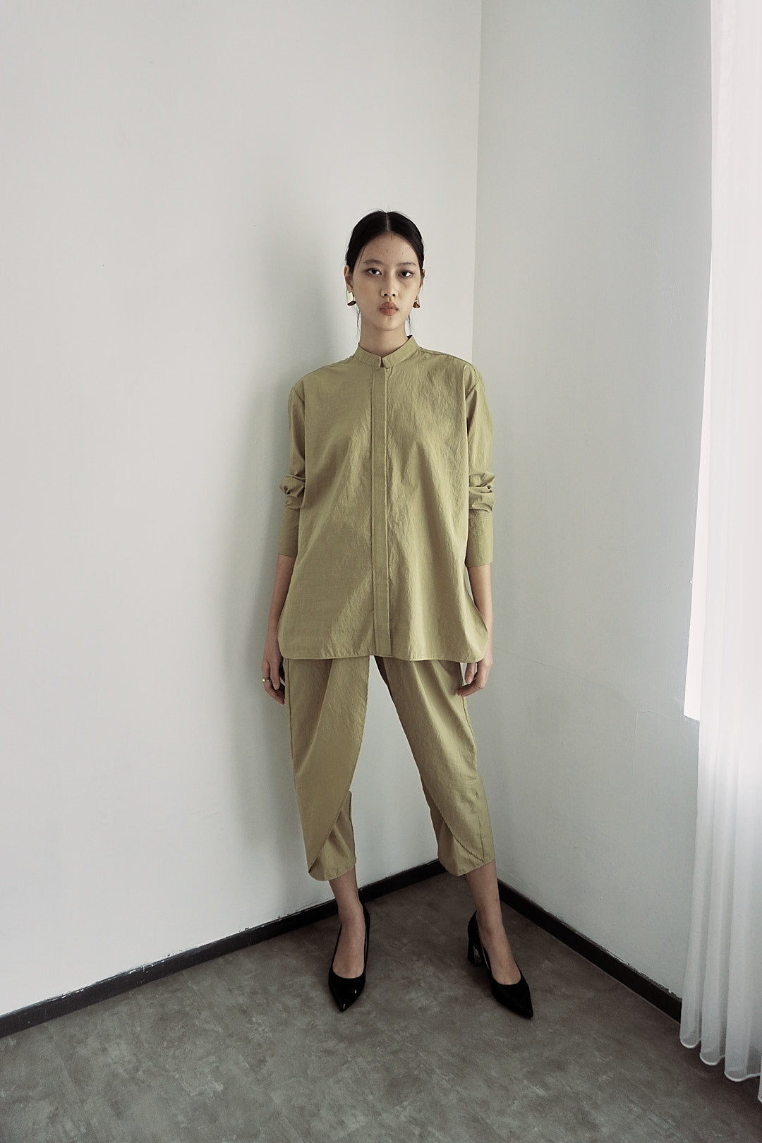 Blouse 104 - Khaki