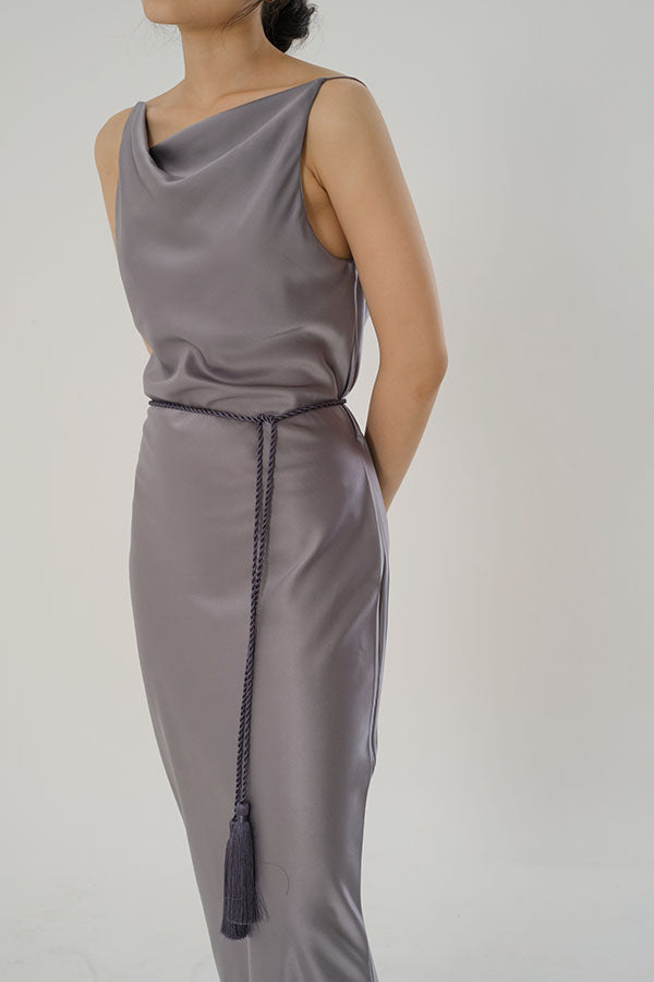 DEFECT SALE Esme Dress - Ash Grey