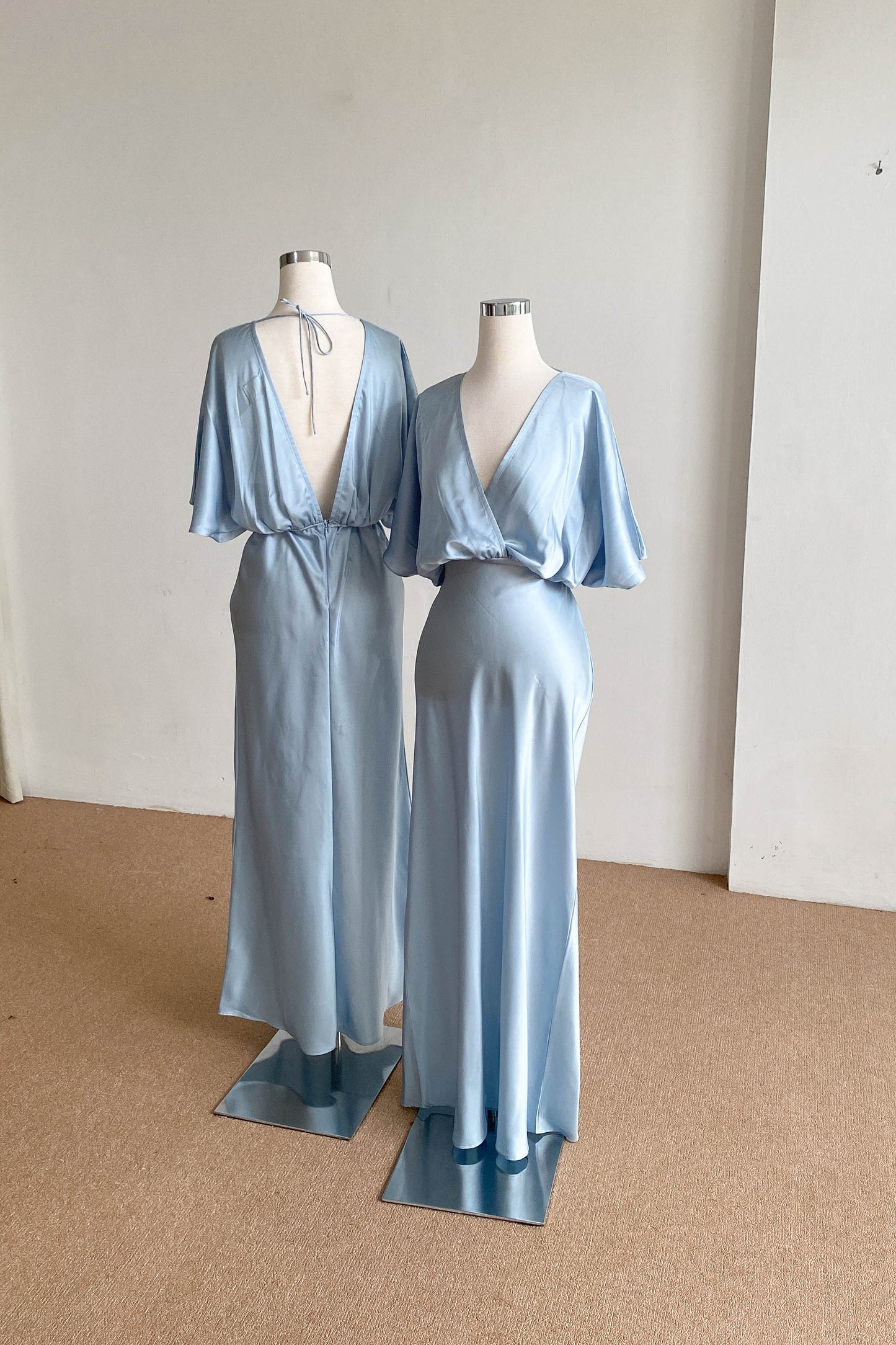Lily Dress - Frosty Blue