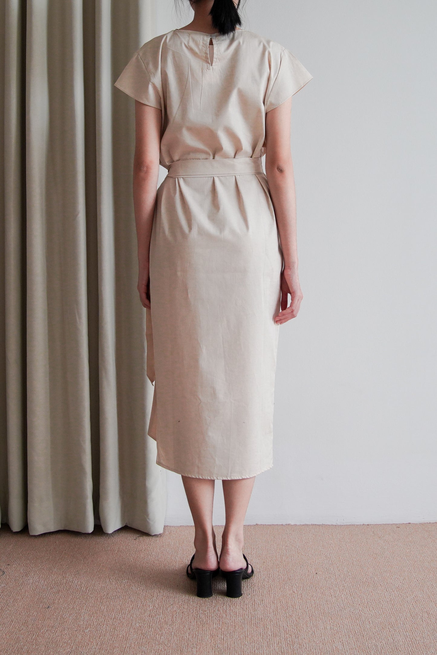 DEFECT SALE Akina Dress - Light Cream