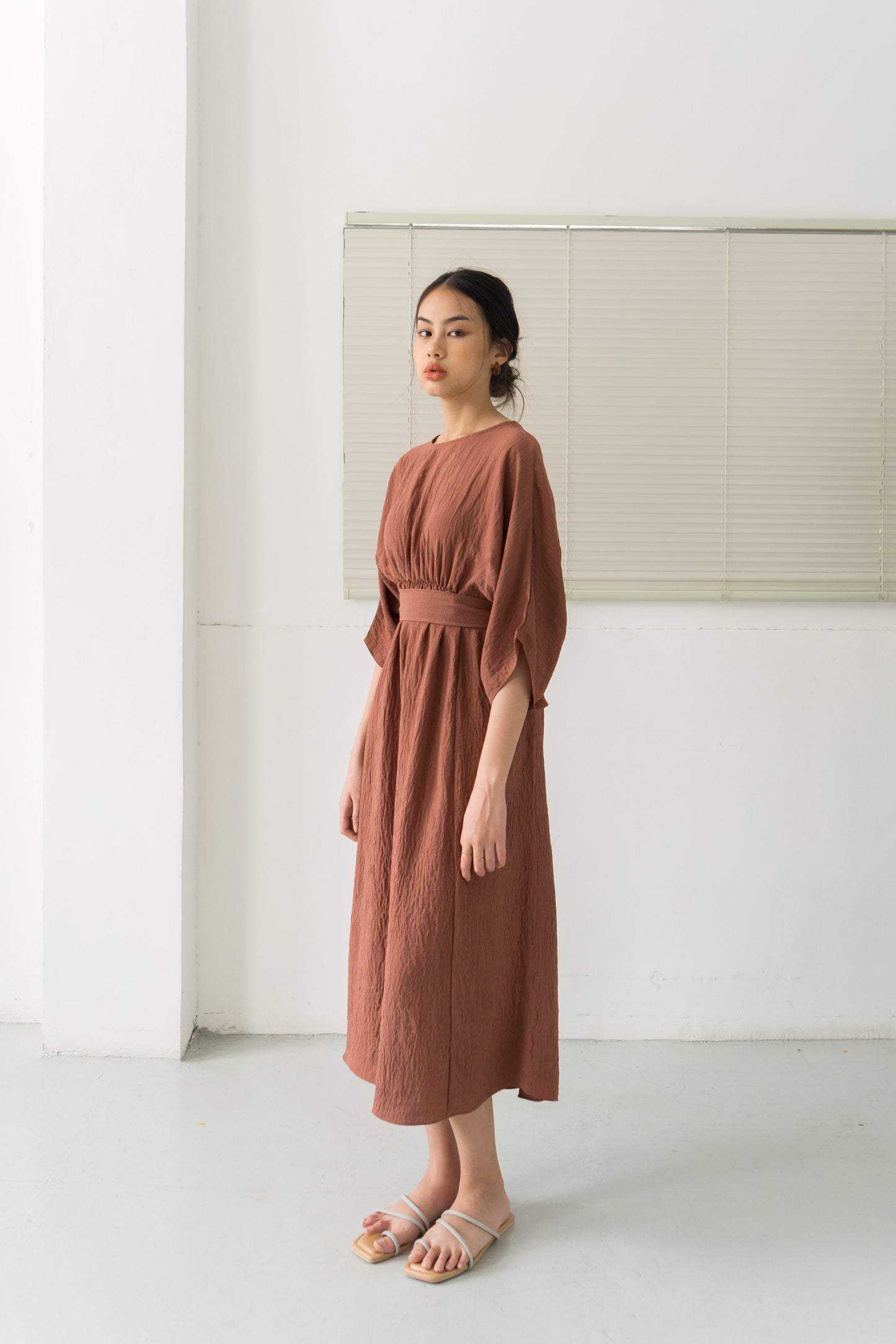 Alana Dress - Brown