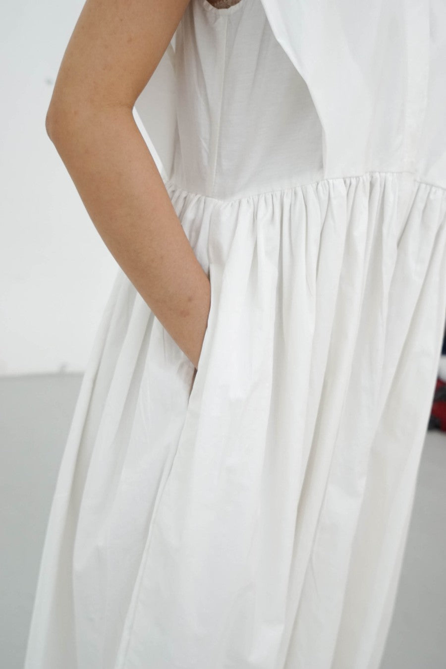 DEFECT SALE Playa Dress - White