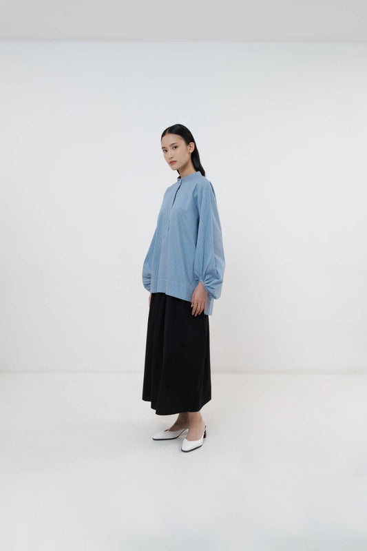 Dianne Top - Blue Stripes
