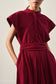 Lee Dress - Crimson Red