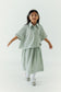 Petite Ale Top - Sage Stripes