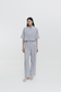 Luca Pants - Grey Stripes