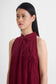 Yin Dress - Crimson Red