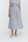 Sonya Skirt Stripes - Grey