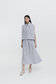 Sonya Skirt Stripes - Grey