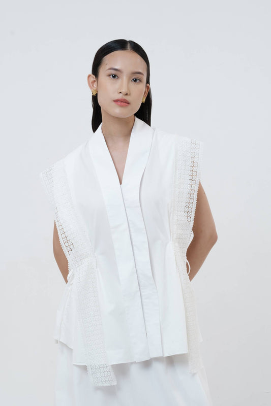 Lacey Top - White