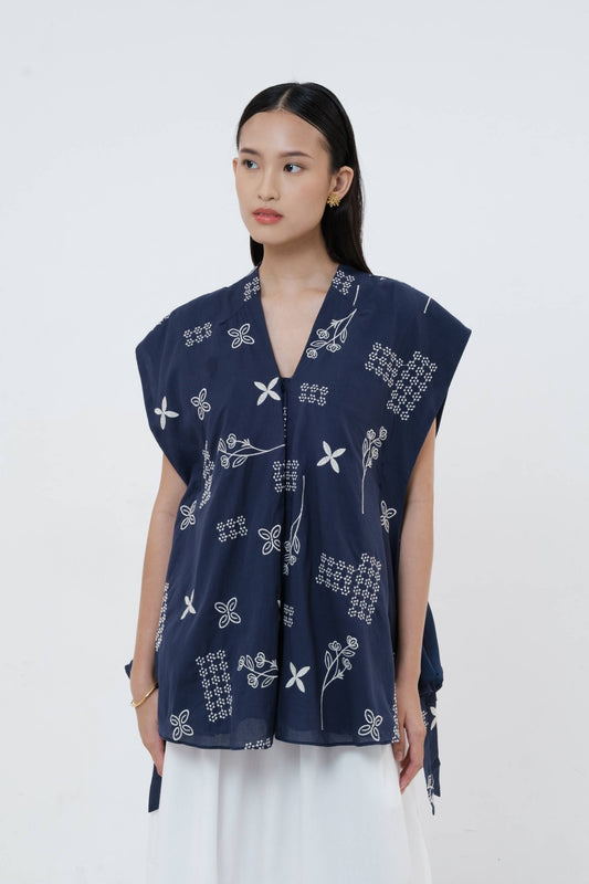 Sahara Top - Navy