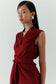 Loka Top - Crimson Red