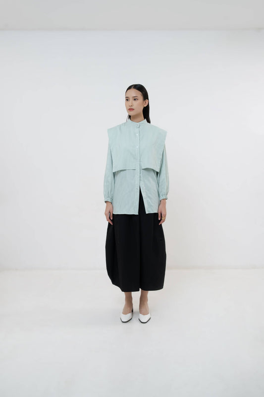 Levi Top - Mint Stripes