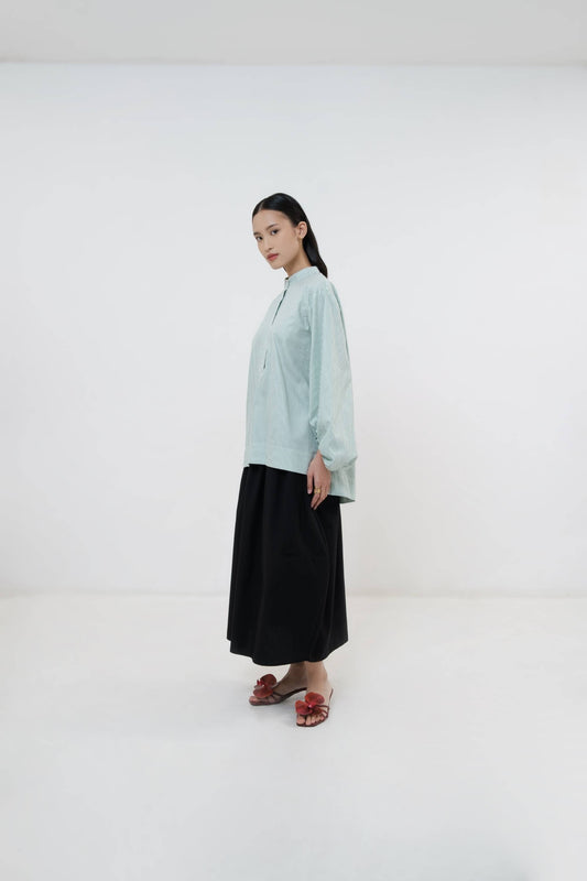 Dianne Top - Mint Stripes