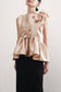 Adena Top - Embellished Champagne