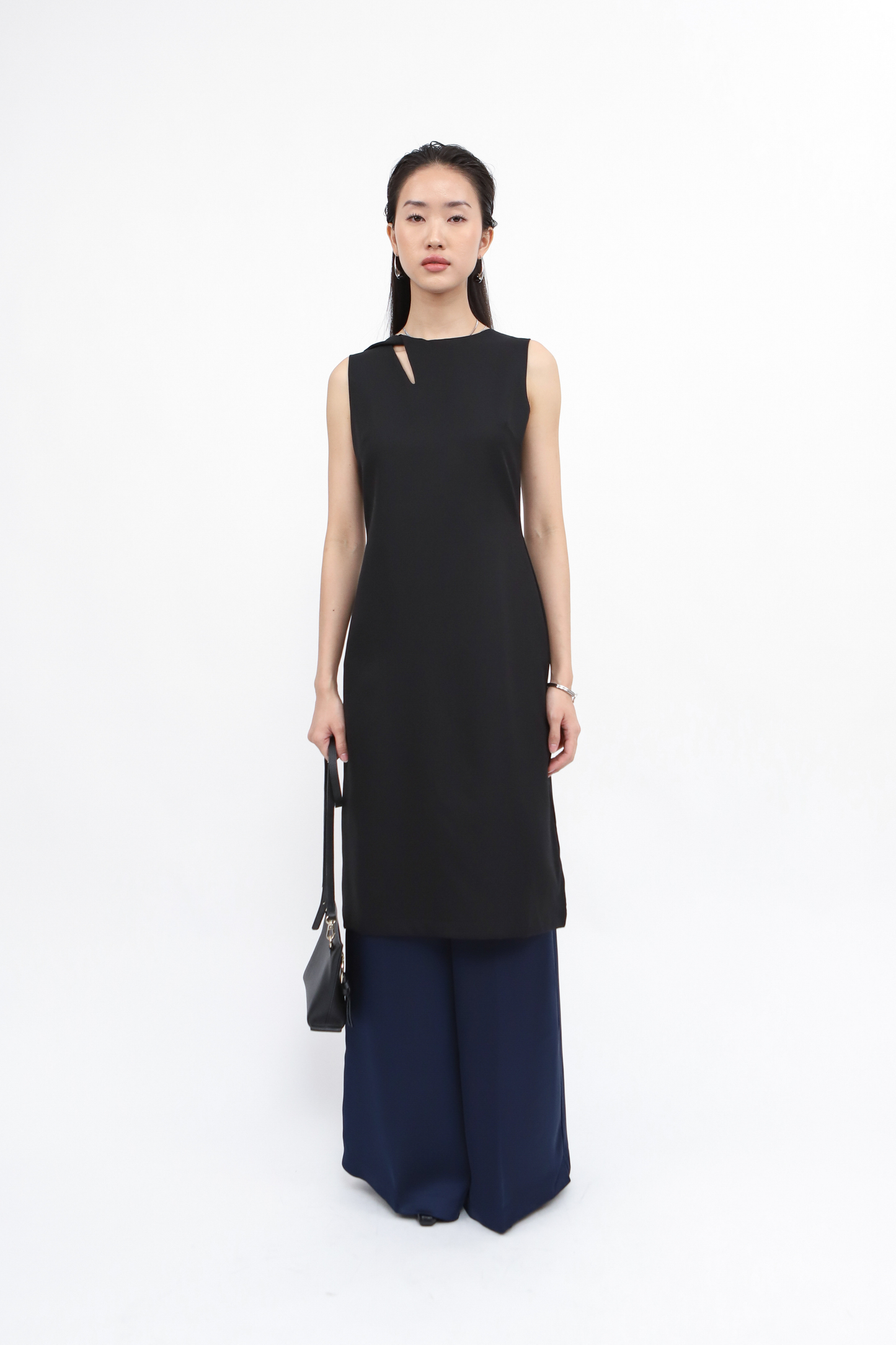Lettie Midi Dress - Black