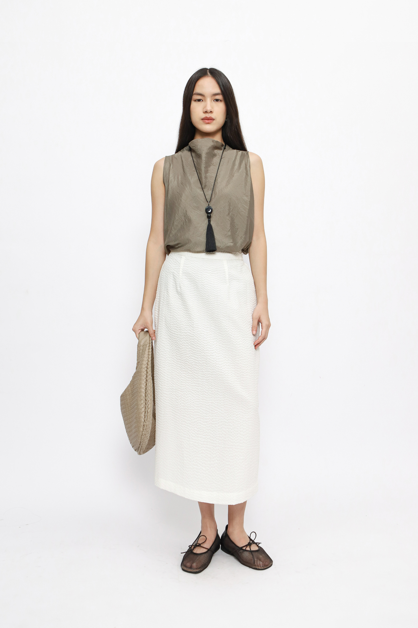 Stella Skirt - Broken White