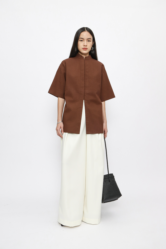 Moina Top - Brown