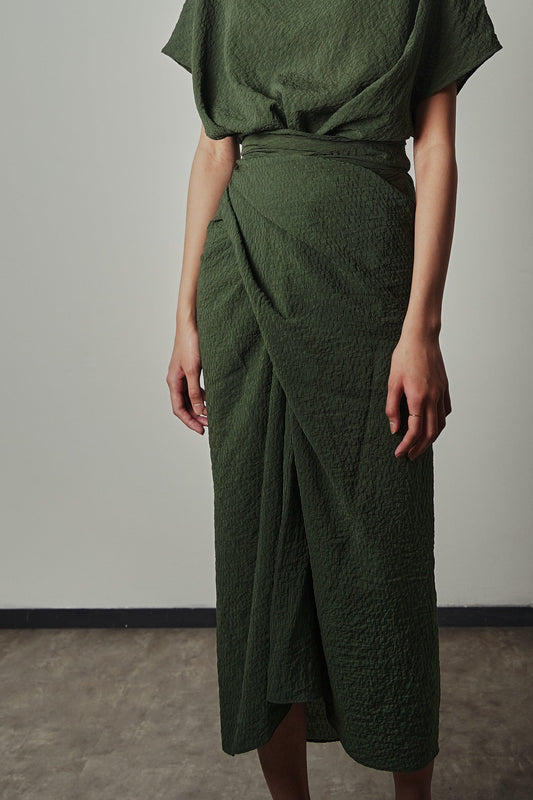 Moon Skirt - Pine Green