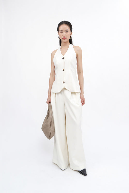 Abbey Vest - Ivory