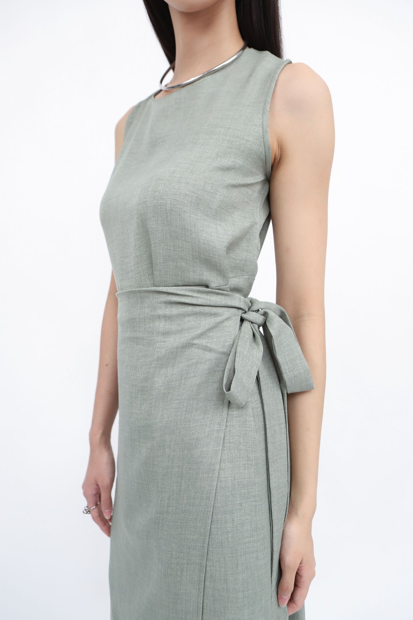 DEFECT SALE Babba Dress - Sage