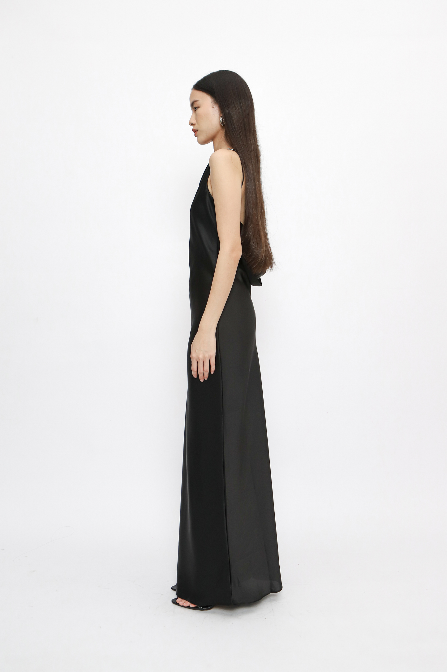 (PO) Celie Dress w Beads - Black