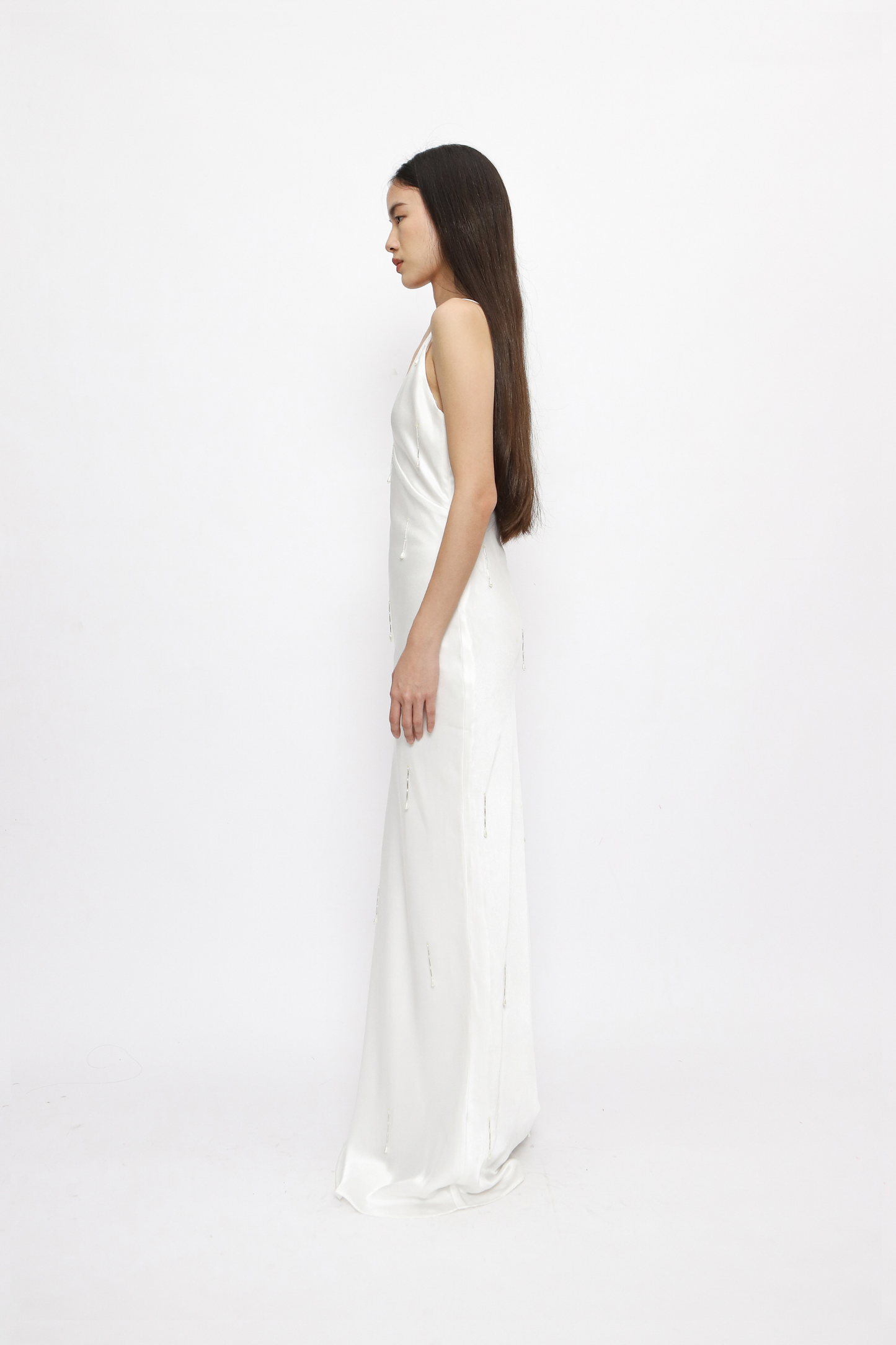 (PO) Clea Dress - Embellished Broken White