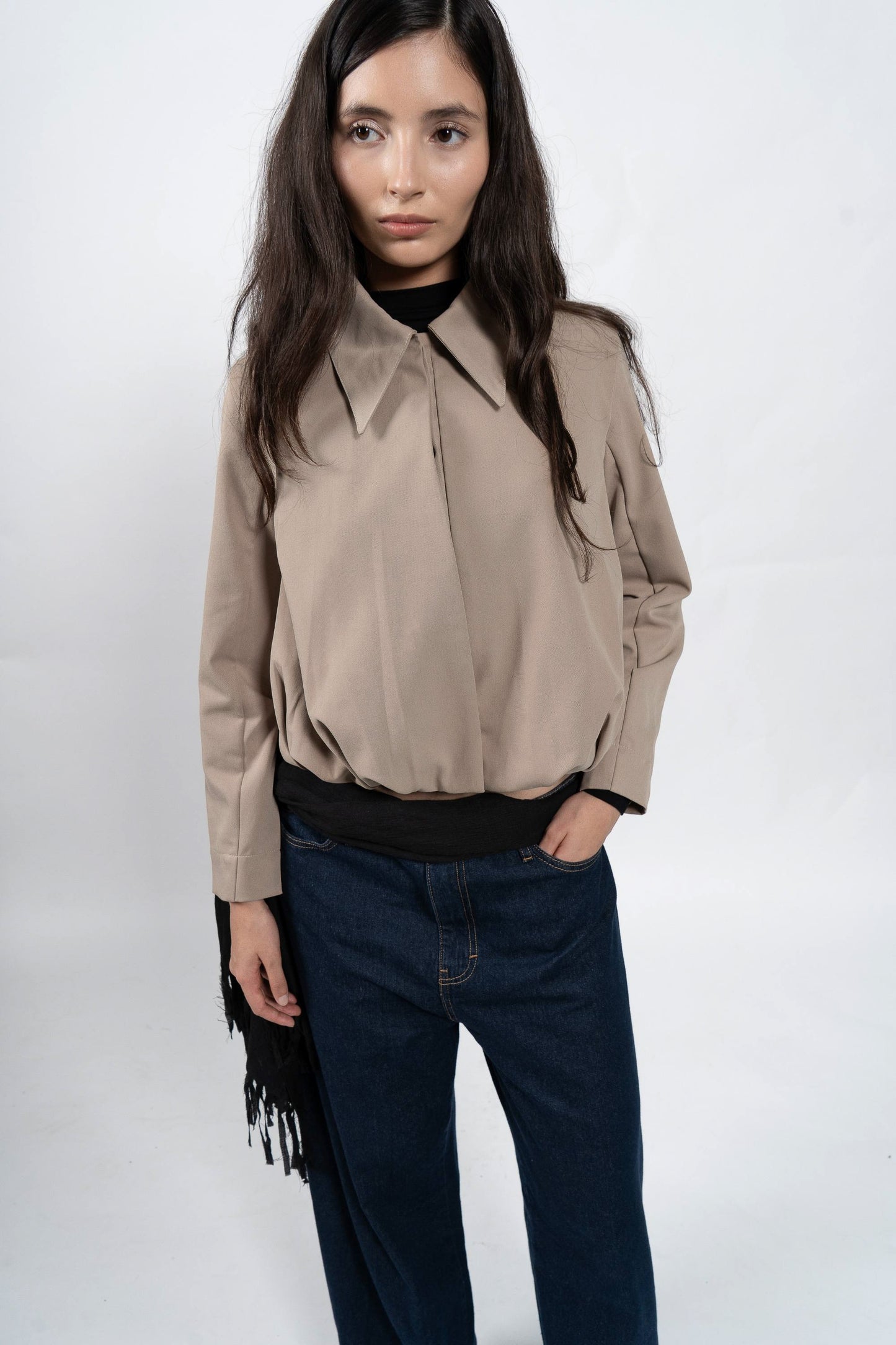 DEFECT SALE Evan Jacket - Tan