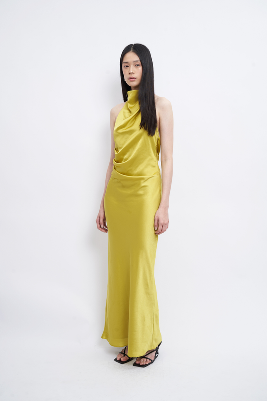 Iris Dress - Lime