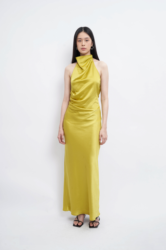 Iris Dress - Lime