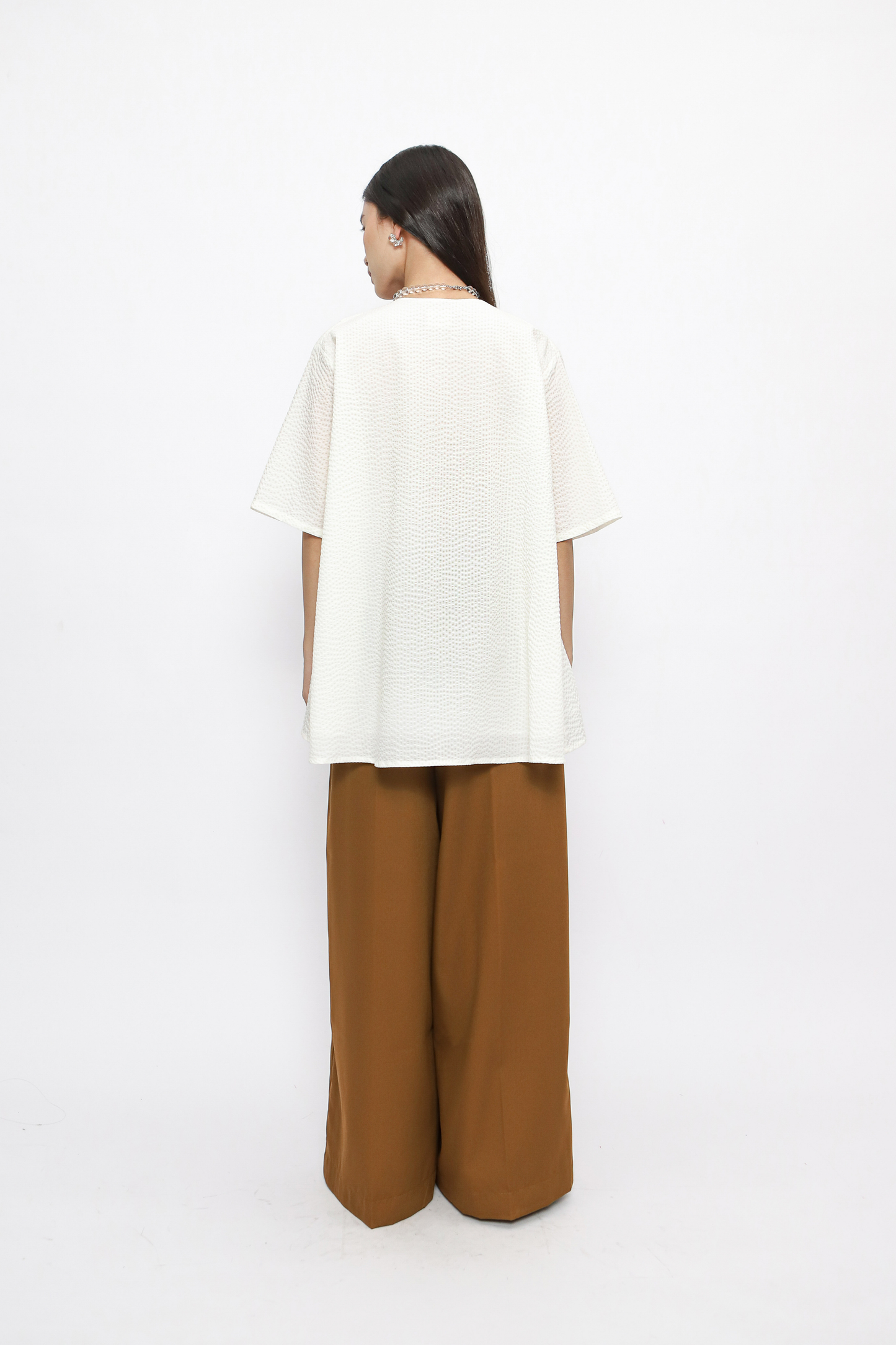 Jee Top Textured - Broken White