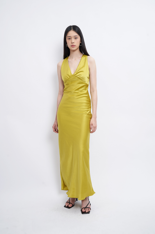 Laena Dress - Lime