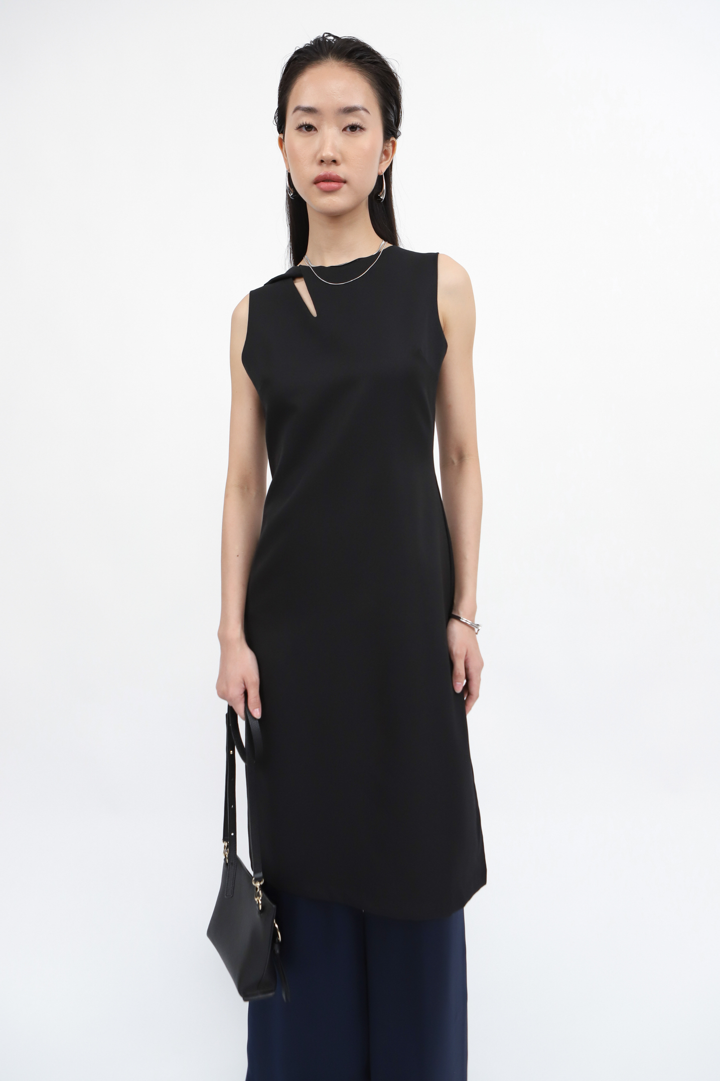 Lettie Midi Dress - Black