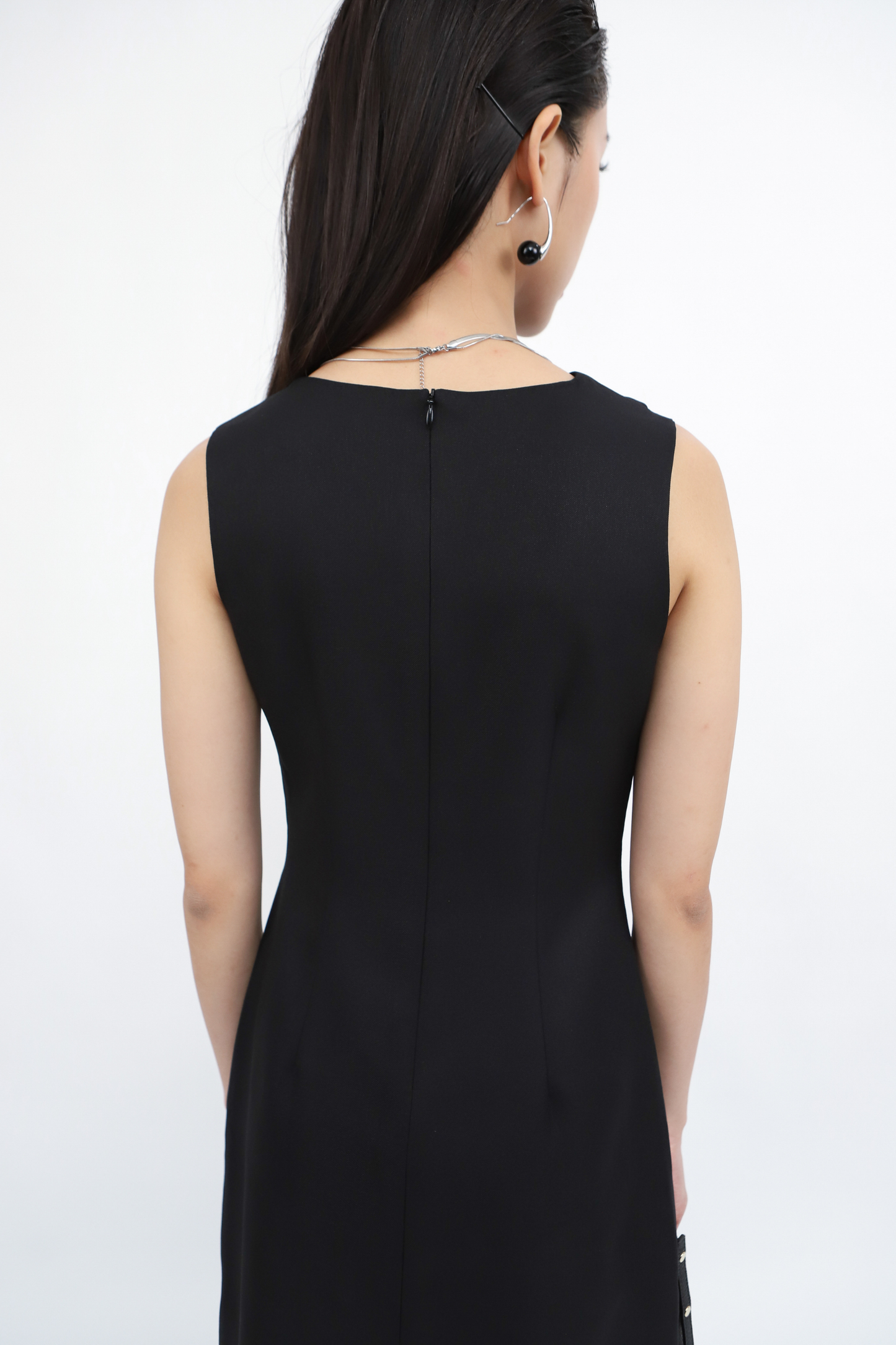 Lettie Midi Dress - Black