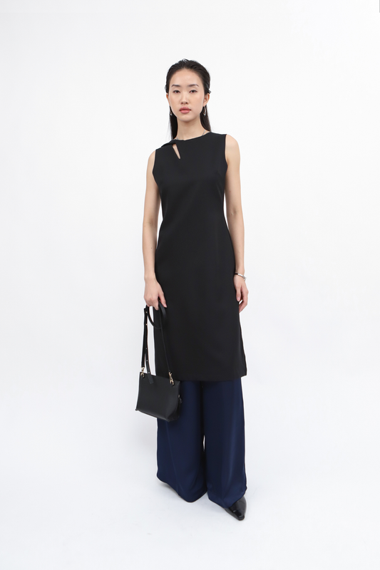 Lettie Midi Dress - Black