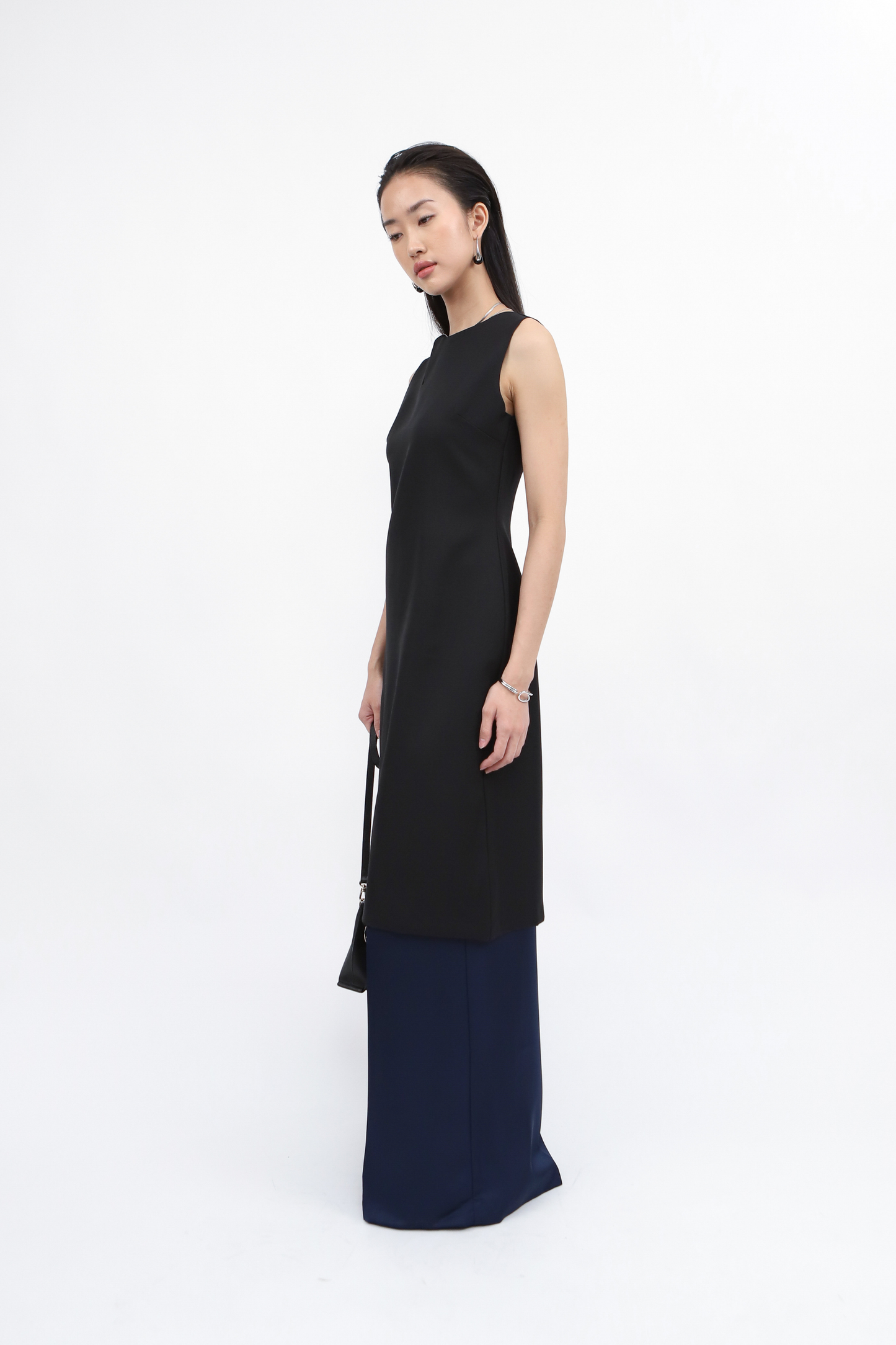 Lettie Midi Dress - Black