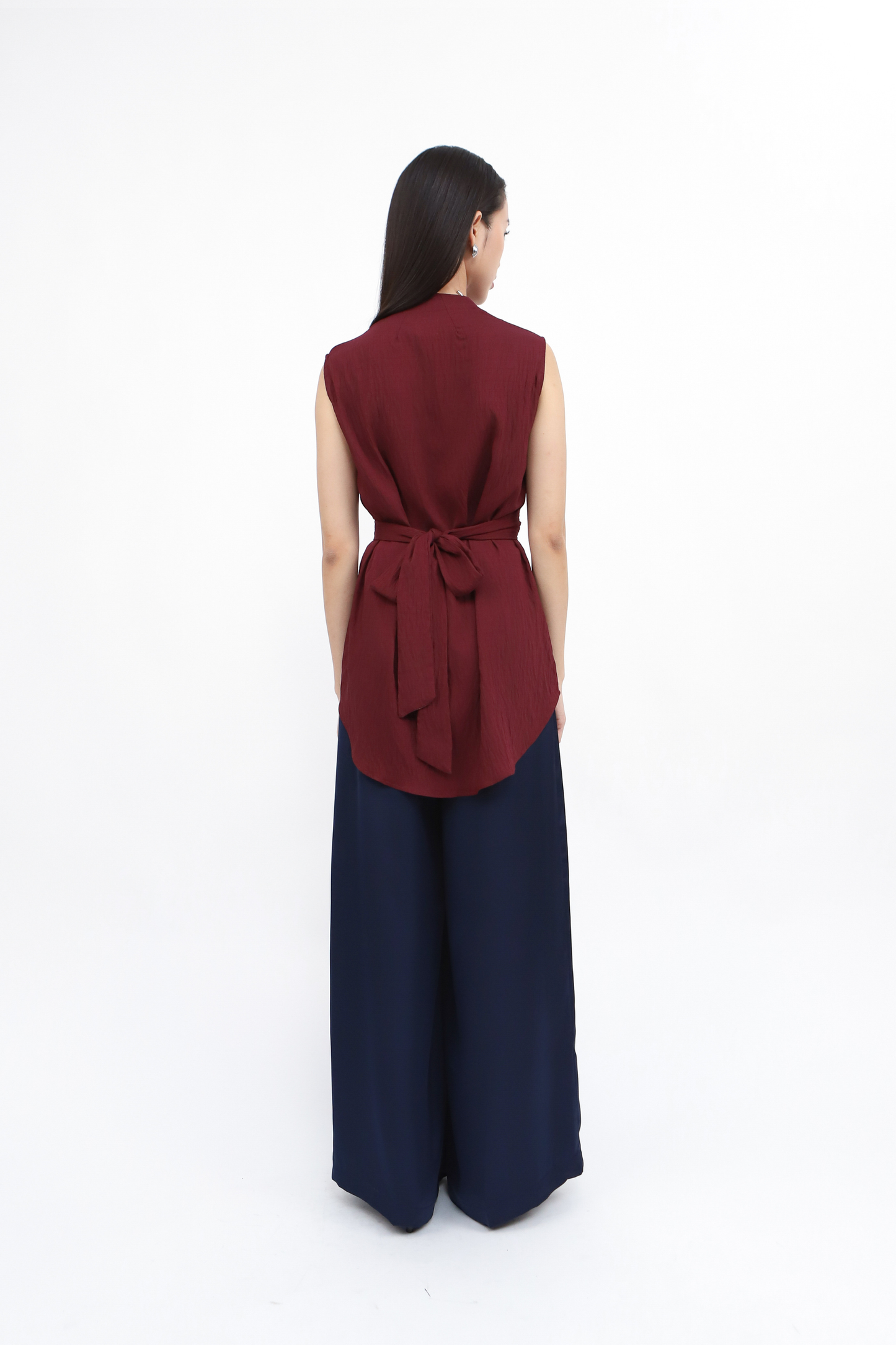 Loka Top - Maroon