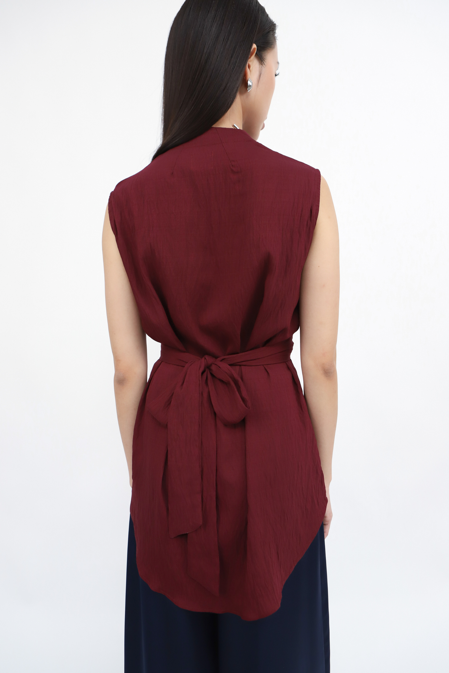 Loka Top - Maroon
